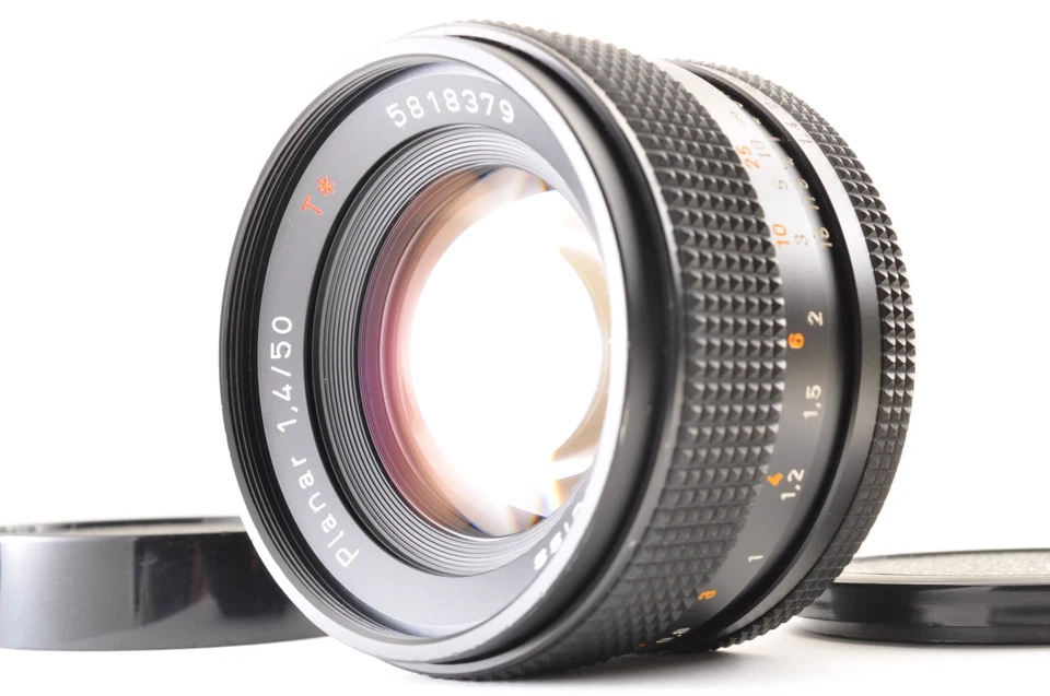 Contax Carl Zeiss Planar 50mm f/1.4 AEJ C/Y T* MF Lens *Near Mint* #4374 - Image 1 of 4