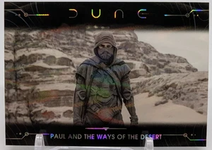 🔥2024 Topps Chrome Dune Paul and the Ways of the Desert #78 RayWave Refractor🔥 - Imagen 1 de 3