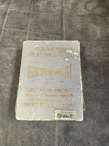 Souvenir Playing Cards Scenes of Golden West - Picture 1 of 6
