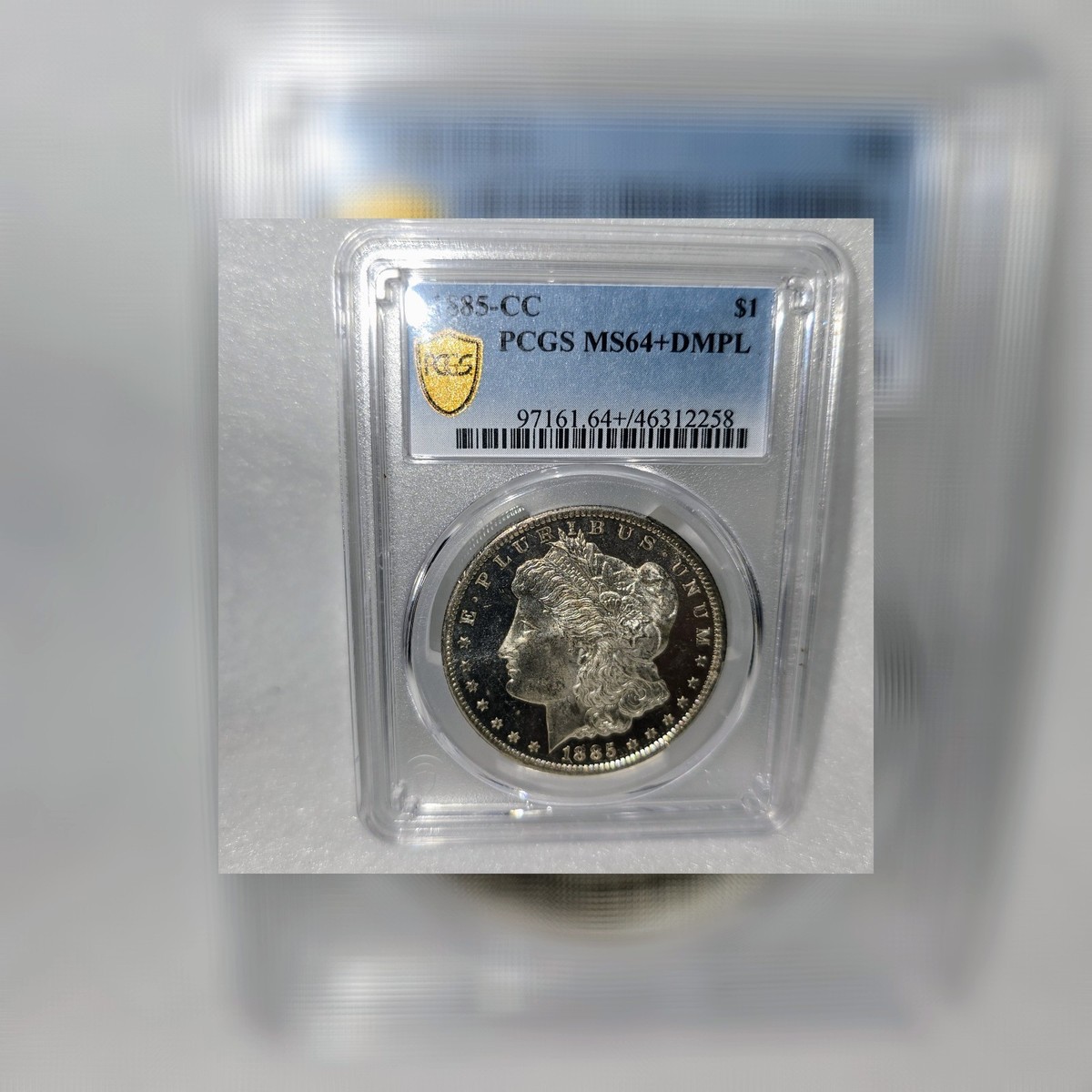 Carson City Grade MS 64 1885 Year Morgan US Dollars (1878
