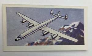 Fairey 1958 Mills Aircraft of the World #10 Super Constellation Lockheed - Imagen 1 de 2