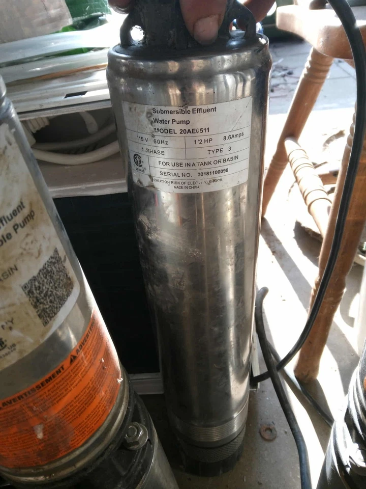 Goulds 20EB0521J Blaster Filtered Effluent Pump, 20EB Series, 1/2 HP, 115V, 1 Ph - Image 1 of 1