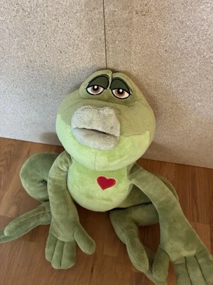 Prinz Naveen Disney Frosch Plüschtier mit Sprache und Licht - Bild 1 von 4