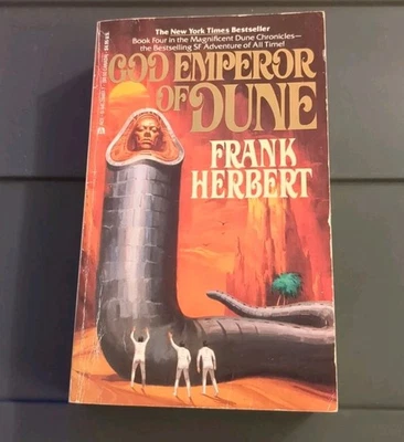 1981 God Emperor Of Dune By Frank Herbert Berkeley Edition Paperback Vintage - Image 1 of 4