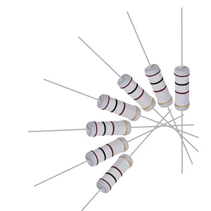 20 Stück 100 Ohm Widerstand, 3W 5% Toleranz Metalloxid Film Widerstände, Blei, Flamme - Bild 1 von 12