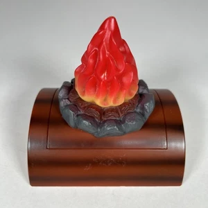 Streamlined Imagined Campfire Night Light Novelty Portable Press To Light - Picture 1 of 4
