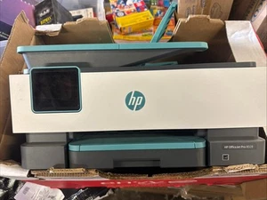 HP OfficeJet Pro 8028 All-in-One Printer, fax, copier, scanner-low page count - Picture 1 of 1