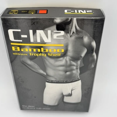 Nuevo en caja Calzoncillo boxer grande naranja estante trofeo bambú C-IN2 vintage para hombre Foto 1 de 4