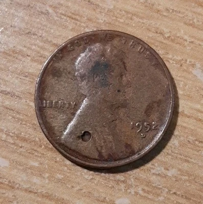 1952-D LINCOLN WHEAT PENNY DENVER ONE 1 CENT MM49 - Image 1 of 2