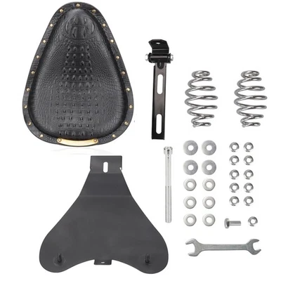 Motorcycle Spring Solo Seat Saddle Base For Harley Sportster Bobber Chopper - Image 1 of 4