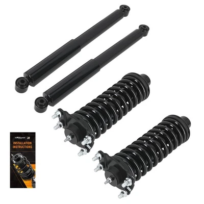 4 puntales delanteros de suspensión trasera para Dodge Nitro 2007-2011 Jeep Liberty 02-12 Foto 1 de 4