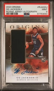2023-24 Panini Origins GG Jackson II Rookie Patch Auto PSA 9 Memphis Grizzlies - Bild 1 von 3