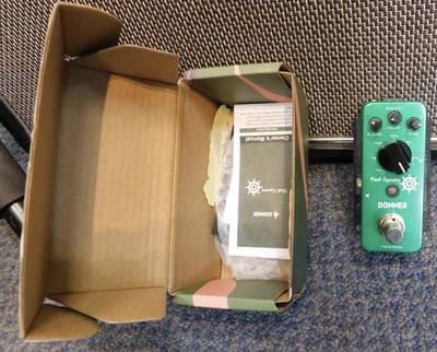 Donner Verb Square Reverb Effects Pedal 7 Mode Room Hall Church Mod Plate Spring - Image 1 of 4