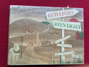 Red Light Green Light Margaret Wise Brown Weisgard Doubleday 1944 1st Ed Cloth - Imagen 1 de 7