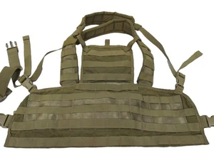 Eagle Industries Rhodesian Recon Vest CHEST RIG HARNESS USMC COYOTE BROWN - Picture 1 of 11