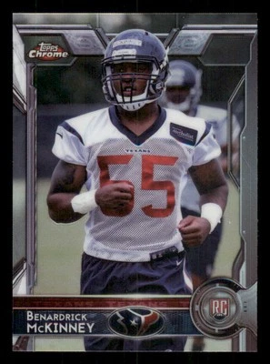 2015 Topps Chrome Mini #132 Benardrick McKinney RC - Image 1 of 2