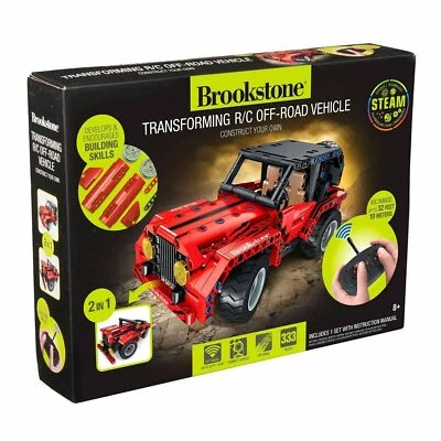 Brookstone DIY RC Car 2-In-1 Remote Control Car Kit - Image 1 of 4