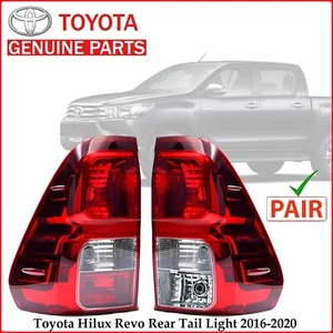 Pair of Rear Tail Lights Lamp Right & Left For Toyota Hilux Revo Truck 2016-2020 - Picture 1 of 10