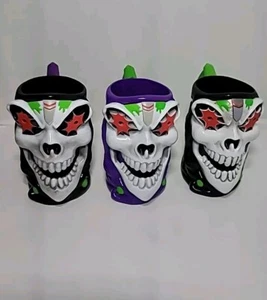 Lot of 3 | Monster Jam | Grave Digger | 6" Light Up Reaper Mugs | *Untested - Picture 1 of 5