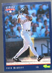 1993 Series Classic Fred McGriff T62 Trivia Game San Diego Padres - Bild 1 von 8