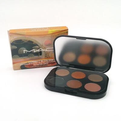 MAC Connect In Colour Eye Shadow Palette X6 BRONZE INFLUENCE 0.22oz *NEW IN BOX* - Image 1 of 3