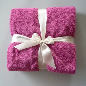 Rosendecke Kniedecke Alta Microfibra Plaid en Caja de Regalo 150x200 Fucsia - Imagen 1 de 6