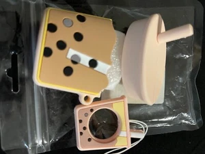 Cute 3D Cartoon BoBa Milk Tea Silicone Case Cover Ring Strap For AirPods 2 & 1 - Picture 1 of 5