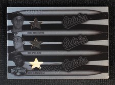 2006 Triple Threads Relic Combos White Whale 1/1 Brian Roberts Cal Ripken Jr 7xr