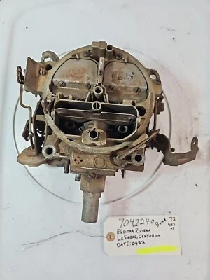 Carburador original vintage 7042240 0422 Buick Electra Riviera LeSabre 1972 Foto 1 de 4