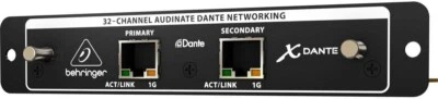 Behringer XDANTE Optional card for X32 interface for DANTE network 24bit 44.1k - Image 1 of 2