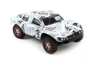 Custom Body Newspaper Style for ProSC10 1/10 Slash Truck Car Shell Cover 1:10 - Picture 1 of 4