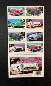 United States Scott 3935b MNH 2005 37¢x20 Sporty Cars Self-Adhesive Booklet Pane - Picture 1 of 2