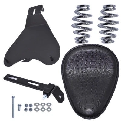 For Yamaha V Star 1300 1100 950 650 250 Motorcycle Bobber Solo Seat Spring Black - Image 1 of 4