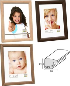 Deknudt Holzrahmen S54SH mittelbreites Leistenprofil - Bild 1 von 54