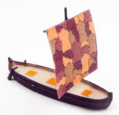 JW 60 Ancient Venetian Sailing Ship 1/1250 Scale Model - Image 1 of 2