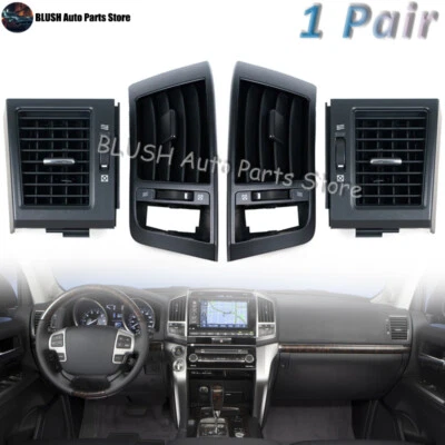 Salida de ventilación de aire acondicionado 4 piezas para Toyota Land Cruiser 200 LC200 2008-2013 Foto 1 de 4