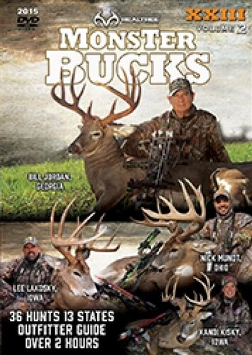 REALTREE MONSTER BUCKS XXIII 23 VOLUME 2 New Sealed DVD - Image 1 of 1