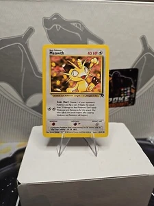 Pokémon TCG Meowth Team Rocket 62 Regular Unlimited Common - Bild 1 von 3