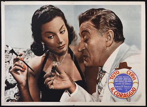 CINEMA-fotobusta IL CORAGGIO totò, g. cervi, PAOLELLA - Picture 1 of 1