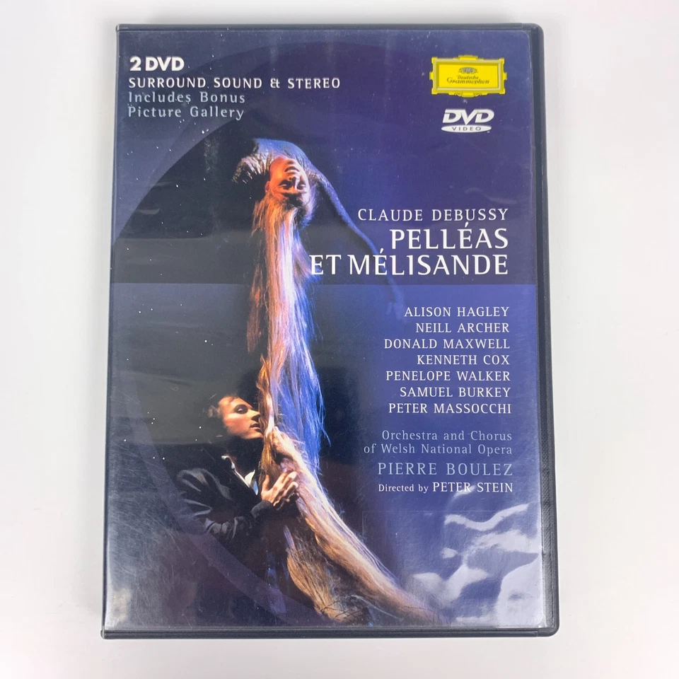 Debussy Pelleas Et Melisande - Alison Hughes Neill Archer (DVD 1992) Region all - Image 1 of 4