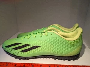 Unisex Sneakers, Adidas X Speedportal.4 TF size 13.5 M, 14.5 W,  Solar Green  - Picture 1 of 12