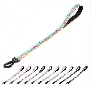 Dog Leash for Training and Walking - Fashionable Floral Print Suitable for Me... - Picture 1 of 6