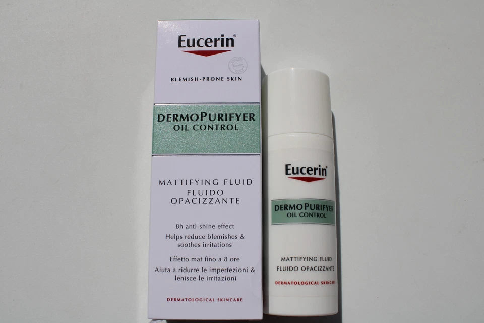 Eucerin DermoPurifyer Oil Control Mattifying Fluid 50ml - Image 1 of 1