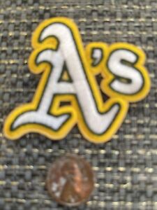 Oakland A's Athletics "The Swingin" Vintage Embroidered Iron On Patch 2” X 2”