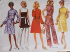 simplicity 9125 Vintage 70s Dress Tunic Pants Top Sewing Pattern Size 12