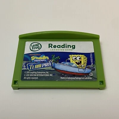 Leap Frog Spongebob Squarepants The Clam Prix, Leap Pad 1 2 3 GS Ultra - Image 1 of 2