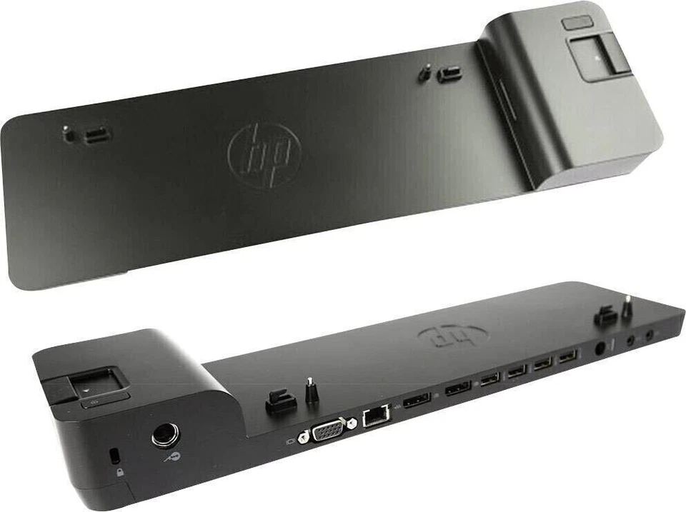 HP Docking Station HSTNN-IX10 Ultra Slim Display Port USB 3.0 with Power Adapter - image 1 of 1