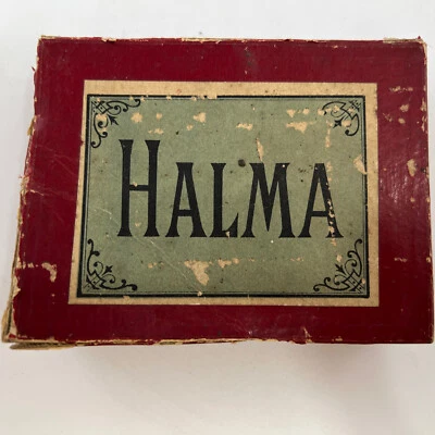 ancien boite pion jeu halma dame chinoise - Photo 1/4