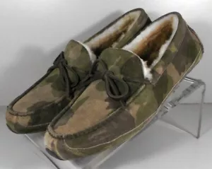 241548 SP50 MEN'S SHOES SIZE 9 M CAMOUFLAGE SUEDE DRIVER JOHNSTON & MURPHY - Picture 1 of 4