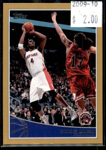2009-10 Topps Gold Chris Bosh 0147/2009 Toronto Raptors #282